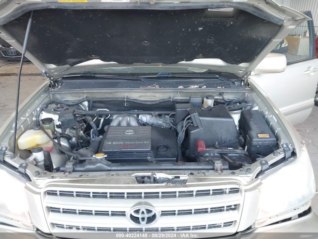 40224148 :رقم المزاد ، JTEGF21A430099163 vin ، 2003 Toyota Highlander Limited V6 مزاد بيع