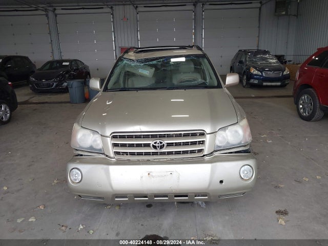 40224148 :رقم المزاد ، JTEGF21A430099163 vin ، 2003 Toyota Highlander Limited V6 مزاد بيع
