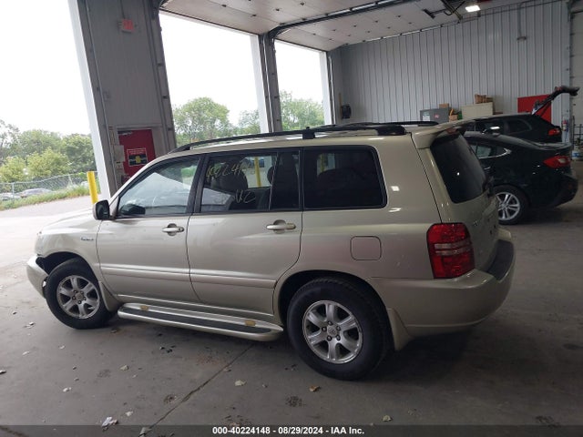 40224148 :رقم المزاد ، JTEGF21A430099163 vin ، 2003 Toyota Highlander Limited V6 مزاد بيع