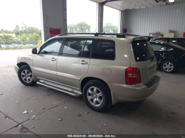 40224148 :رقم المزاد ، JTEGF21A430099163 vin ، 2003 Toyota Highlander Limited V6 مزاد بيع