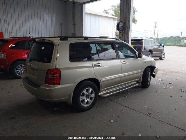 40224148 :رقم المزاد ، JTEGF21A430099163 vin ، 2003 Toyota Highlander Limited V6 مزاد بيع
