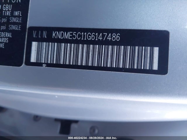 KNDME5C11G6147486 KIA Sedona Sx Luxury