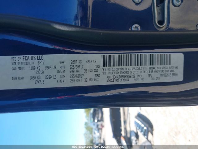 3C4NJDBB9HT666720 Jeep New Compass Latitude 4x4