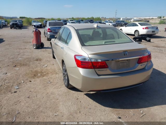 1HGCR6F52EA000836 Honda Accord Hybrid Ex-l