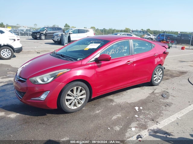 Hyundai ELANTRA SE 2014 KMHDH4AE0EU147359 Image 2