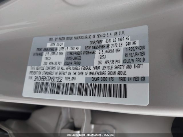3MVDMBBM7RM681252 Mazda Cx-30 2.5 S Select Sport