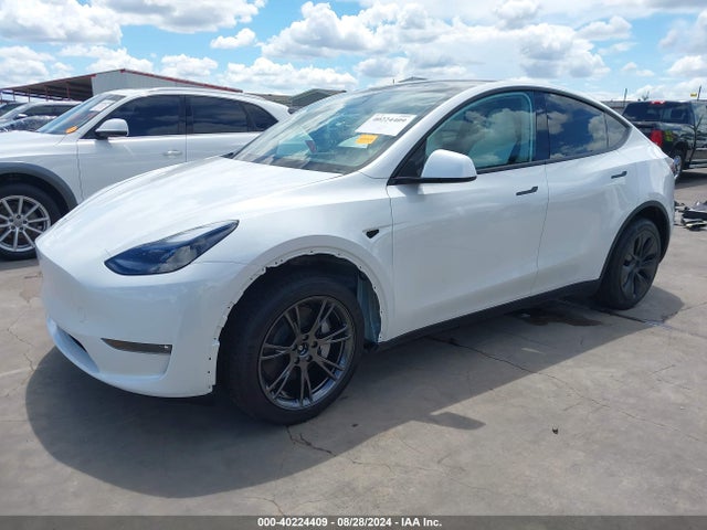 2024 TESLA MODEL Y 7SAYGAEE1RF120643 Photo 1