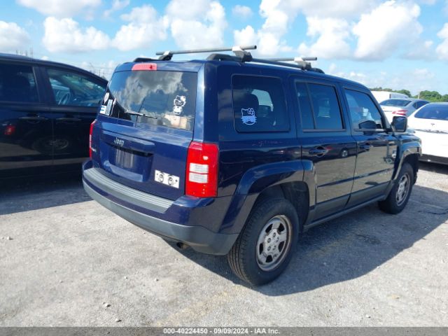 1C4NJRBB6ED591392 Jeep Patriot Sport