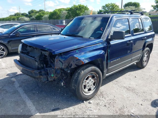 1C4NJRBB6ED591392 Jeep Patriot Sport
