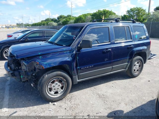 1C4NJRBB6ED591392 Jeep Patriot Sport