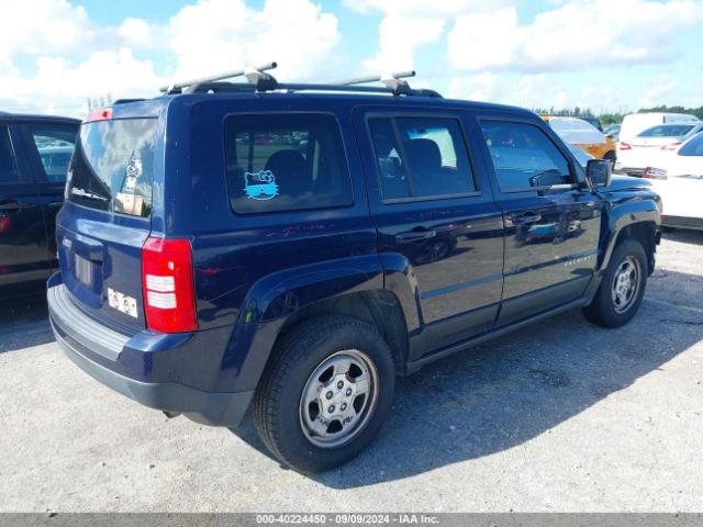 1C4NJRBB6ED591392 Jeep Patriot Sport