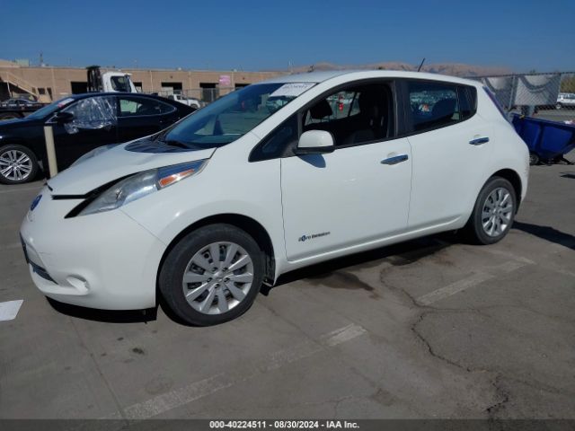 1N4AZ0CP1FC312182 Nissan LEAF S