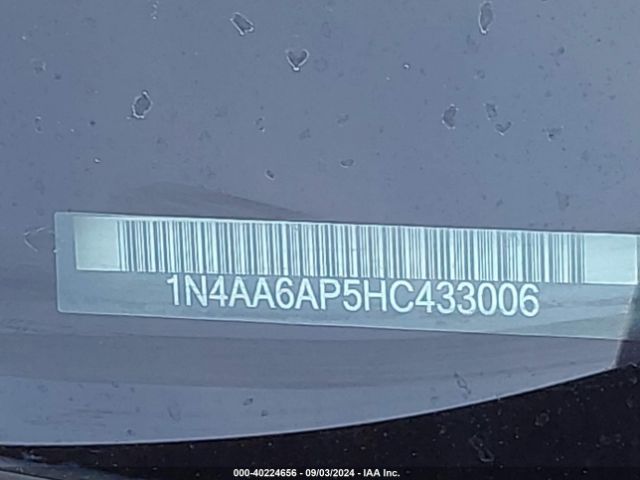1N4AA6AP5HC433006 Nissan Maxima 3.5 S