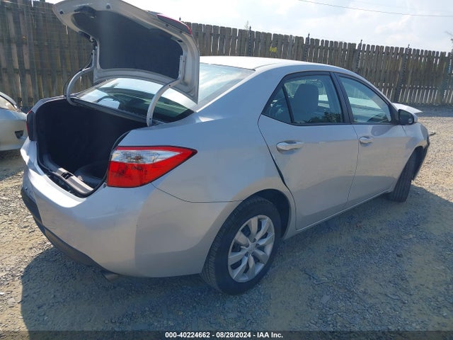 Toyota COROLLA LE 2015 2T1BURHE8FC338231 Image 4