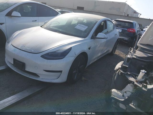 5YJ3E1EAXMF074796 Tesla Model 3 Standard Range Plus Rear-wheel Drive