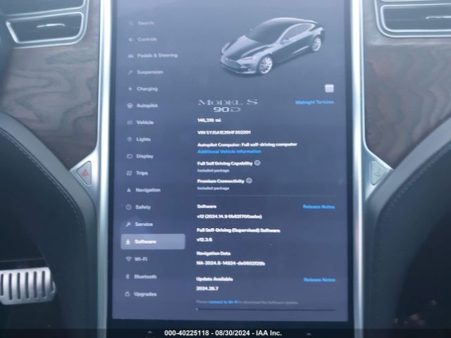 5YJSA1E26HF202201 Tesla MODEL S