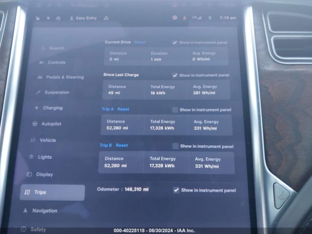 5YJSA1E26HF202201 Tesla MODEL S