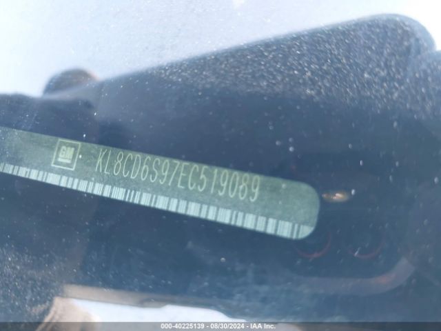 KL8CD6S97EC519089 Chevrolet Spark 1lt Auto