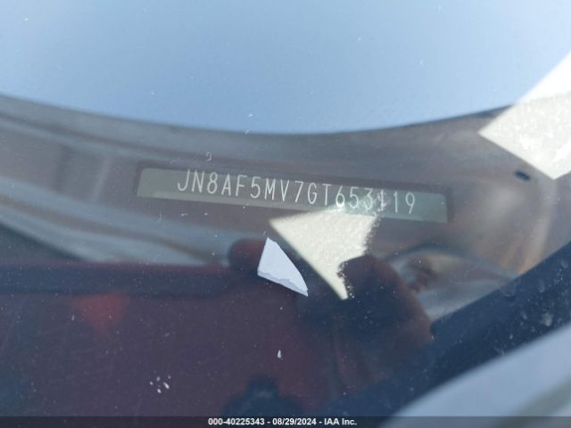 JN8AF5MV7GT653119 Nissan Juke Sl