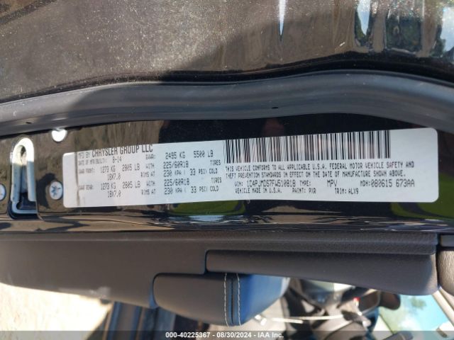 1C4PJMDS7FW510818 Jeep Cherokee Limited