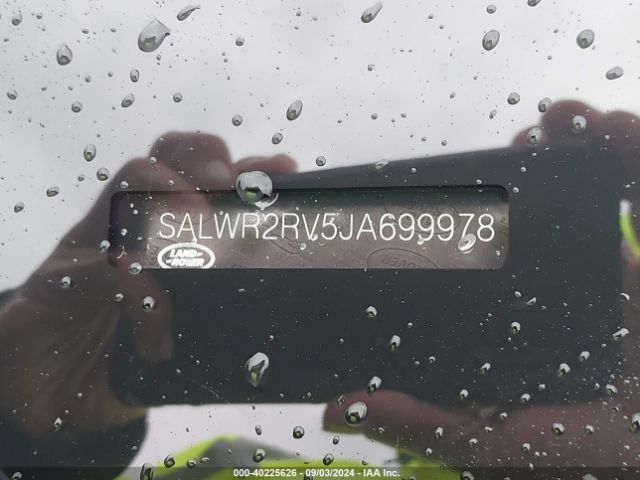 SALWR2RV5JA699978 Land Rover Range Rover Sport Hse