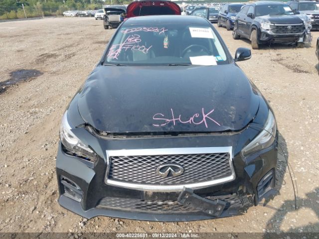 JN1FV7ARXGM450522 Infiniti Q50 3.0t Red Sport 400