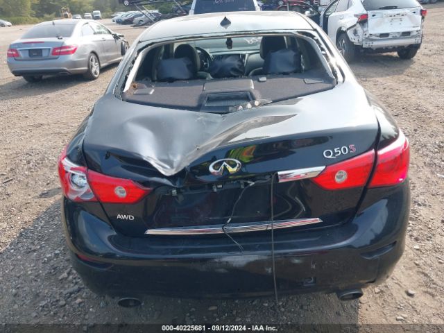 JN1FV7ARXGM450522 Infiniti Q50 3.0t Red Sport 400
