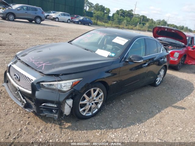 JN1FV7ARXGM450522 Infiniti Q50 3.0t Red Sport 400