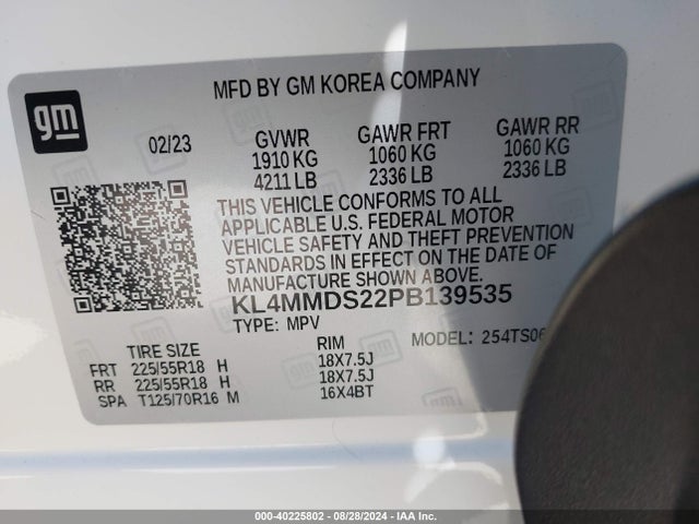 Buick Encore Gx Select Fwd 2023 KL4MMDS22PB139535 Image 9