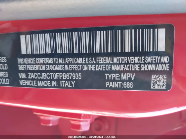 ZACCJBCT0FPB67935 Jeep Renegade Trailhawk