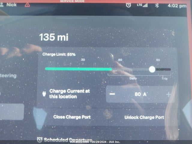 Tesla Model S P85d 2014 5YJSA1H23EFP69196 Image 13