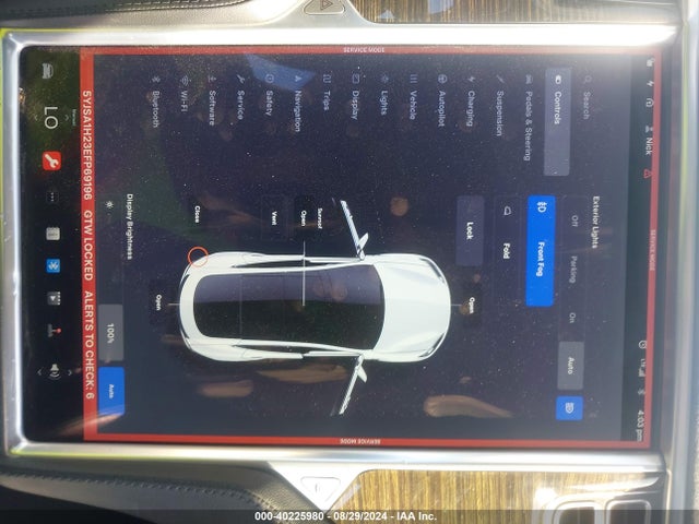 Tesla Model S P85d 2014 5YJSA1H23EFP69196 Image 14