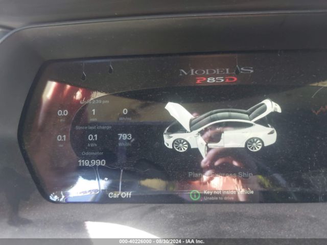 5YJSA1H26EFP65661 Tesla Model S P85d