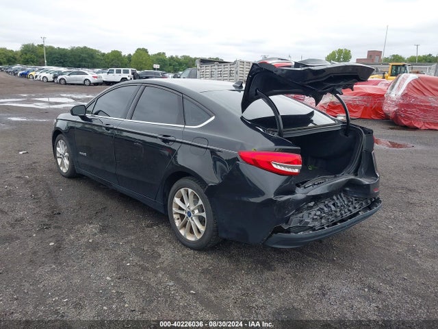 Ford Fusion Hybrid Se 2019 3FA6P0LU4KR126018 Image 3