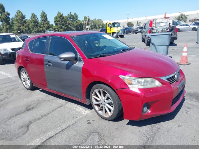 Продажа на аукционе авто 2012 Lexus Ct 200h Premium, vin: JTHKD5BH7C2067490, номер лота: 40226219