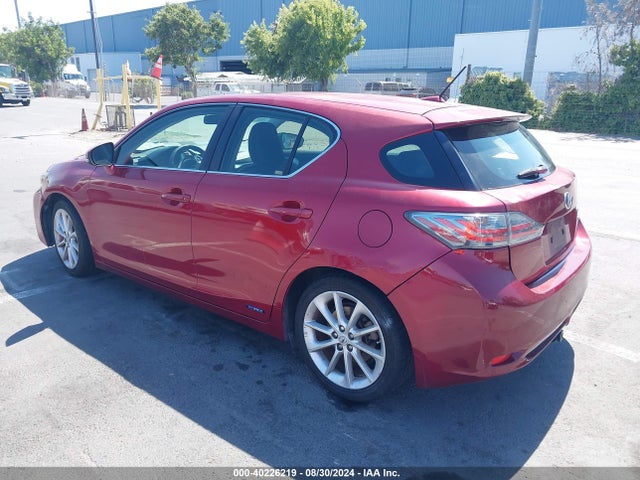 Продажа на аукционе авто 2012 Lexus Ct 200h Premium, vin: JTHKD5BH7C2067490, номер лота: 40226219