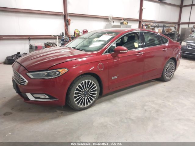 3FA6P0PU7HR128235 Ford Fusion Energi Se Luxury
