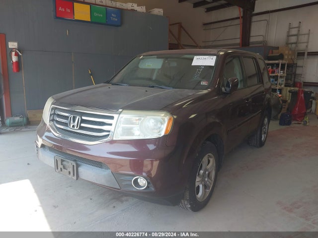 Honda Pilot Ex-l 2014 5FNYF4H50EB035347 Image 2