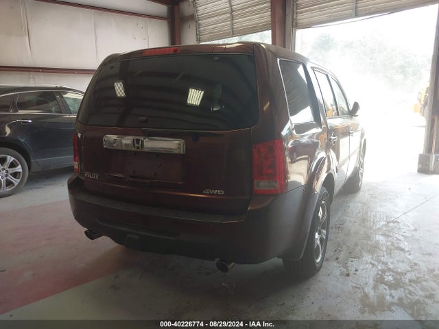 Honda Pilot Ex-l 2014 5FNYF4H50EB035347 Image 4