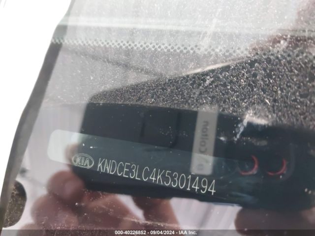 KNDCE3LC4K5301494 KIA NIRO EX