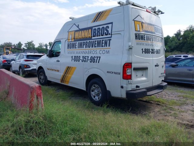 1N6BF0LY7JN814883 Nissan Nv Cargo Nv2500 Hd Sv V6