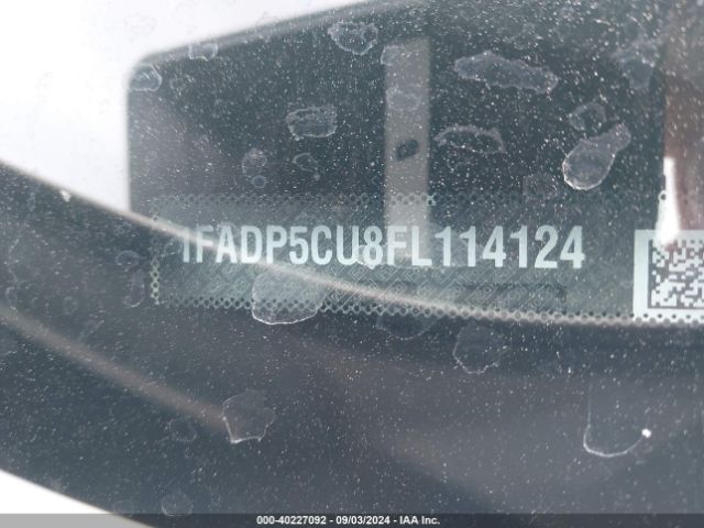 1FADP5CU8FL114124 Ford C-max Energi Sel