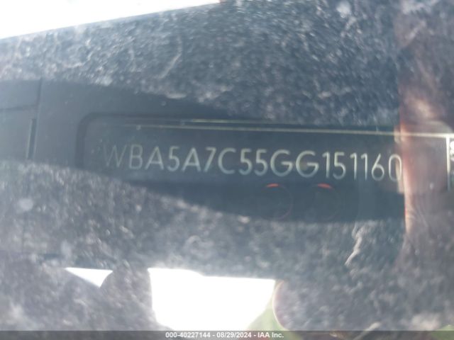 WBA5A7C55GG151160 BMW 528i Xdrive
