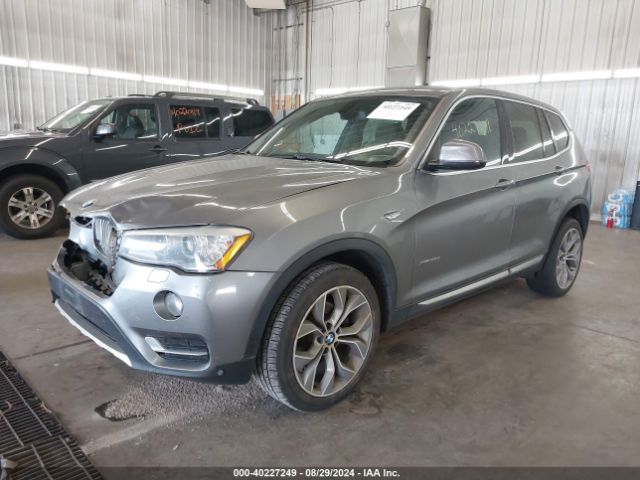 5UXWY3C51F0E95055 BMW X3 Xdrive28d