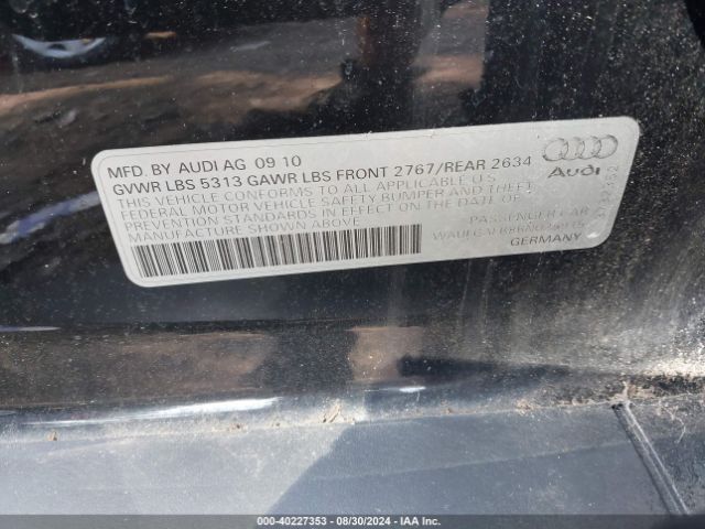 2011 AUDI A6 WAUFGAFB8BN025915 Photo 8