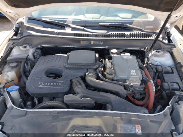 3LN6L2LUXER807334 Lincoln MKZ HYBRID