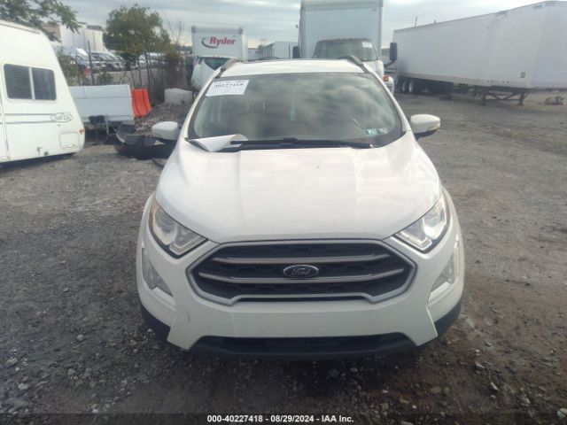 MAJ6S3GLXKC277008 Ford Ecosport Se