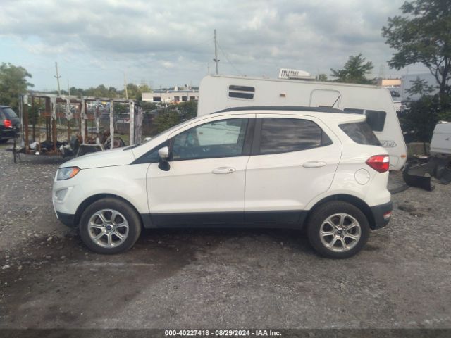 MAJ6S3GLXKC277008 Ford Ecosport Se