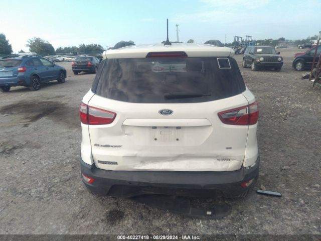 MAJ6S3GLXKC277008 Ford Ecosport Se