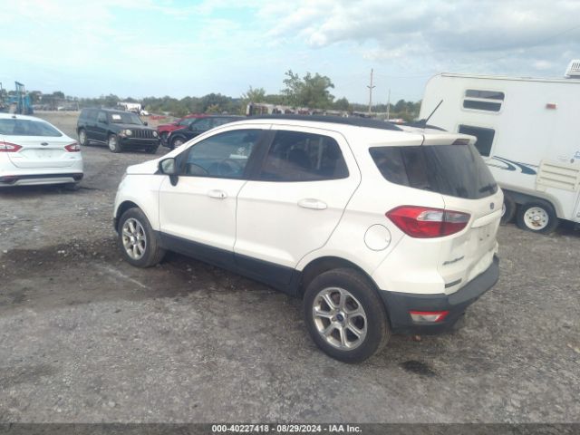 MAJ6S3GLXKC277008 Ford Ecosport Se